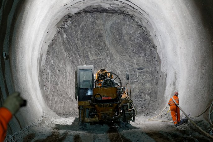 Enlarged view: Gotthard Base Tunnel opening (2016)